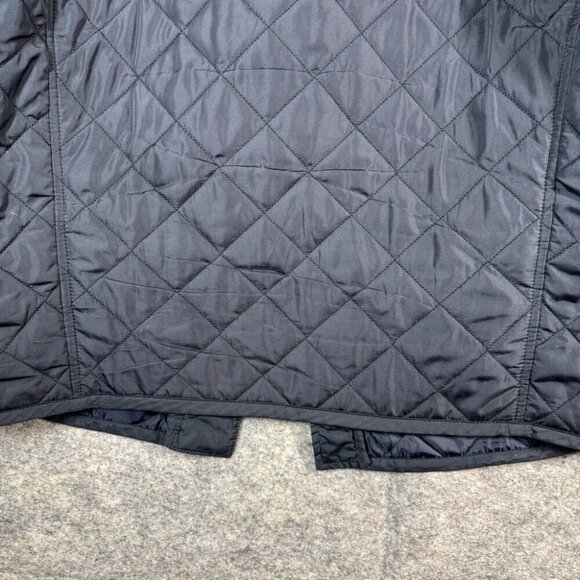 Gap Men's Water Resistant Fisherman Quilted Navy Blue Barn Chore Jacket Size MEA - Picture 14 of 15